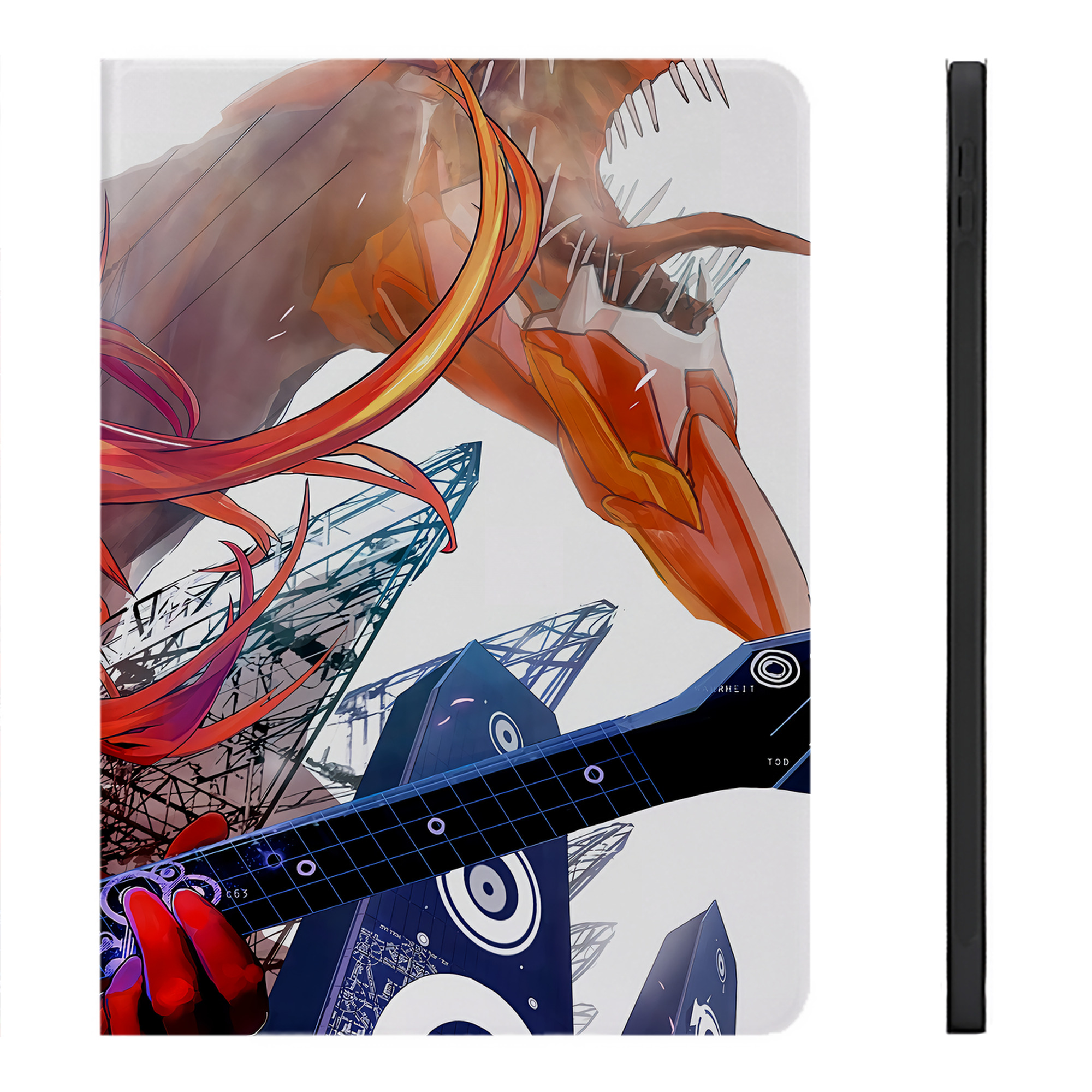 （画像用） EVA 新世紀エヴァンゲリオン IPadケース ペンホルダー付き ブックスタイルデザイン